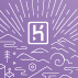 Detail of Heroku ecosystem motif